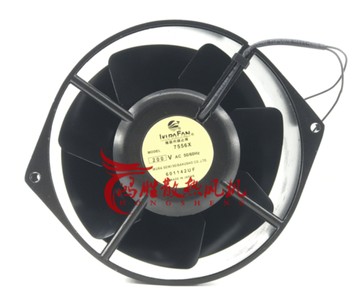 1Pc Ikura Fan 7556X 200V All Metal High Temperature Heat Dissipation Fan