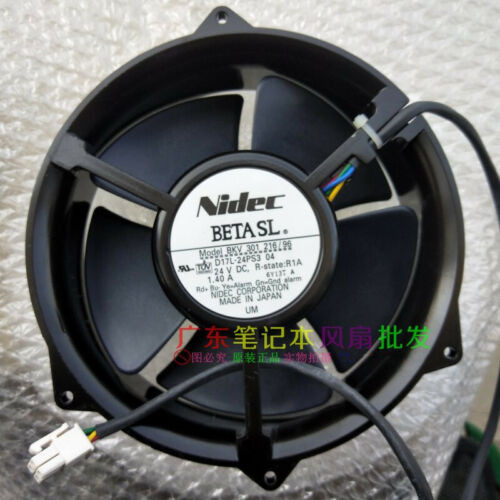 1Pc Nidec D17L-24Ps3 04 24V 1.40A Inverter Cooling Fan Bkv 301 216/96