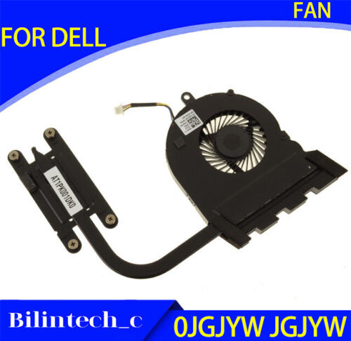 For Dell Inspiron 15 5565 17 5765 Quad Core Cpu Heatsink And Fan Jgjyw 0Jgjyw