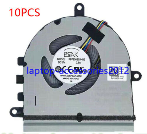 10Pcs Cpu Cooling Fan For Dell Inspiron 15 5570 5575 I5575 Vostro 15 3583 3584