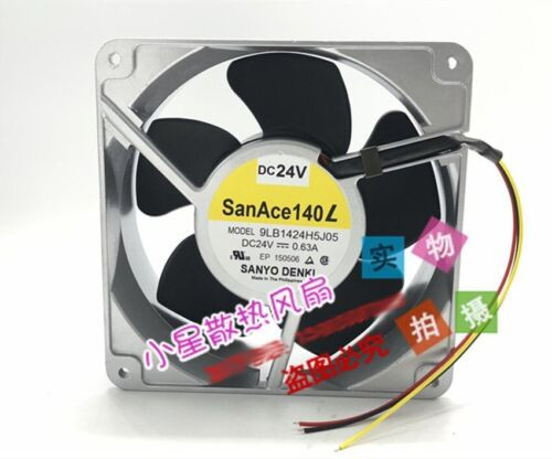 Sanyo 9Lb1424H5J05 24V 14Cm Large Airflow Inverter Cooling Fan