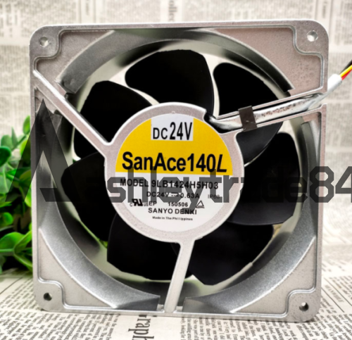 1Pc For Sanyo 9Lb1424H5H03 Dc24V 14014050Mm Aluminum Frame Cooling Fan New
