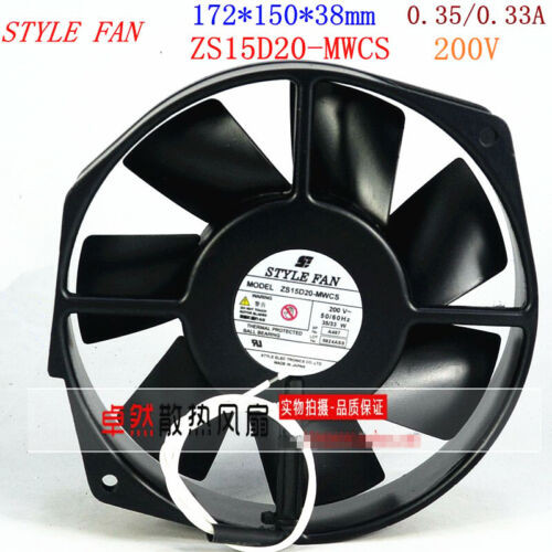 1Pc Style Fan Zs15D20-Mwcs 200V 35/33W High Temperature Resistant Cooling Fan