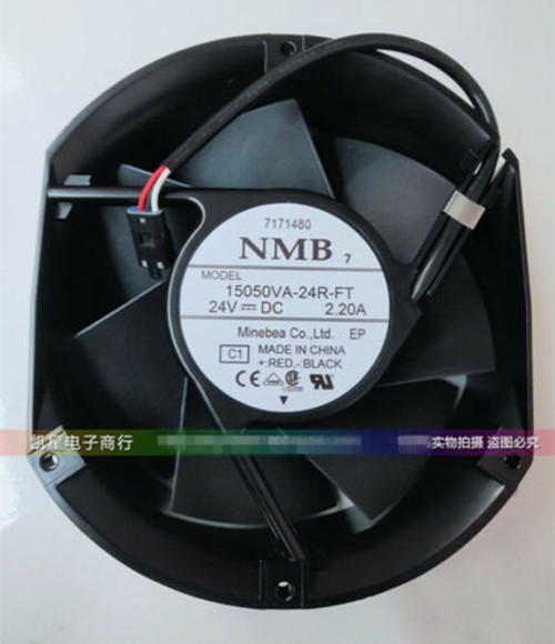 1Pc Nmb 15050Va-24R-Ft 24V 17251 2.20A 3-Wire Inverter Cooling Fan