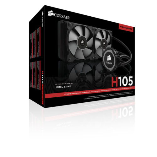 Corsair Hydro Series H105 240Mm Extreme Performance Liquid Cpu Cooler