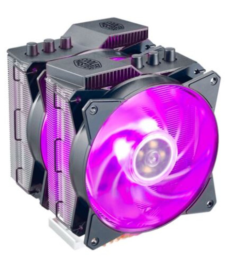 Cooler Master Masterair Ma621P Rgb Tr4 Twin Tower Cpu Cooler Heatsink Amd Fan