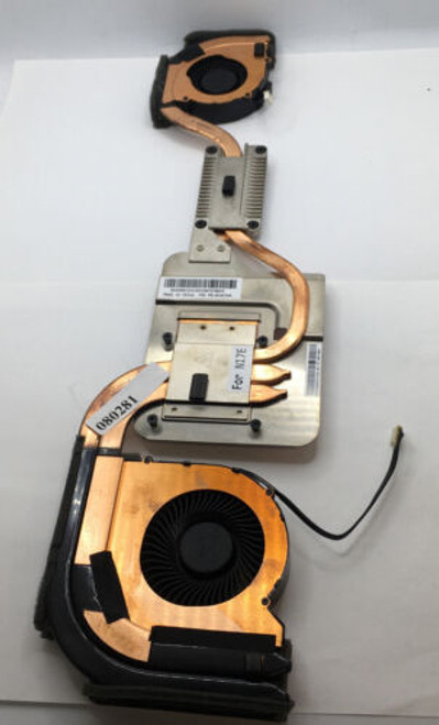 Genuine Lenovo Thinkpad P71 Cpu Cooling Fan & Heatsink At131001Dt0 01Av344