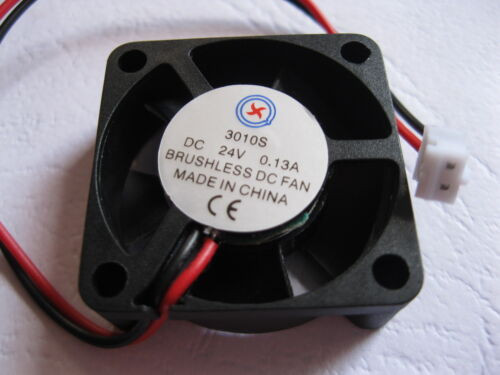 50 Pcs Brushless Dc Cooling Fan 3010S 24V 5 Blade 30X30X10Mm 2Pin Sleeve Bearing