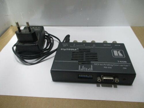 Kramer Digi Tools 7408 90-0740890 Sdi To Analog Video Converter W/ Adapter