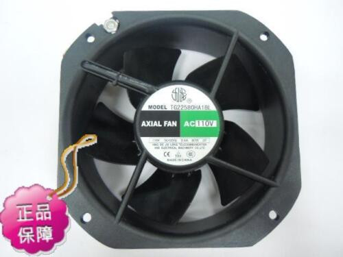 For Tg22580Ha1Bl High Temperature  Ac 110V 50/60Hz 80W 22580 Axial Cooling Fan