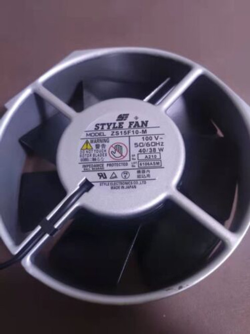 1 Pcs Style Fan Fan Zs15F10-M Ac 100V  15Cm All Metal Cooling Fan 2 Wire