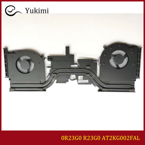 0R23G0 At2Kg002Fal For Dell Alienware M17 R2 Cpu Graphics Cooler Cooling Fan