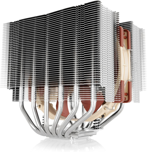 Nh-D15S, Premium Dual-Tower Cpu Cooler With Nf-A15 Pwm 140Mm Fan (Brown)