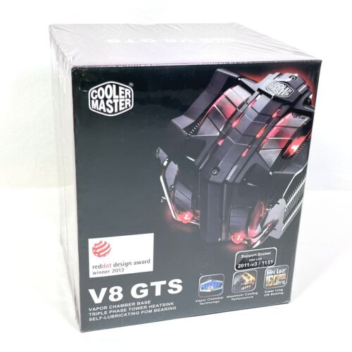 Cooler Master V8 Gts High Performance Cpu Cooler Vapor Chamber Amd/Intel Lga