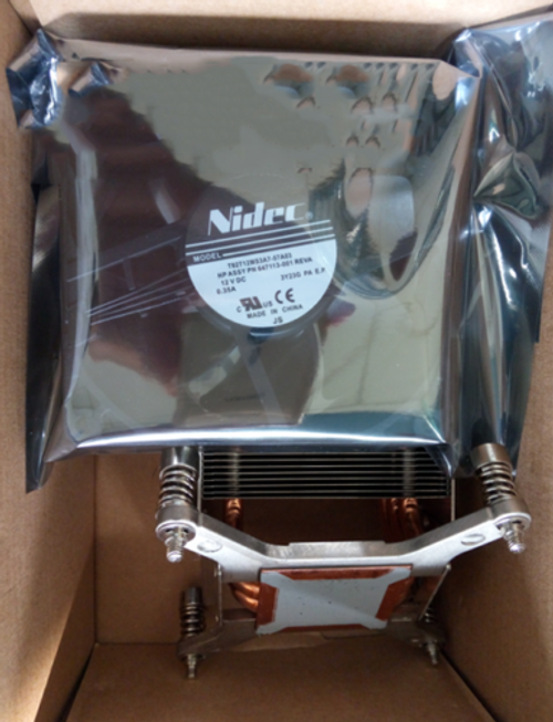 Cpu Radiator + Cooling Fan Kit For Hp Z820 Server 684025-001 636164-001 Cooler