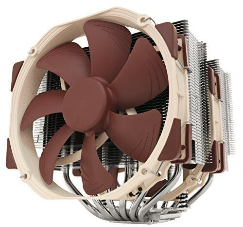 Nh-D15, Premium Cpu Cooler With 2X Nf-A15 Pwm 140Mm Fans (Brown)