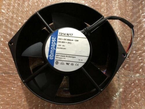 For Fan 7214N/17 24V 12W 0.5A 15055 Elliptical Axial Fan