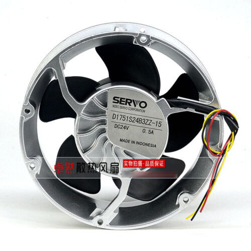 One Servo D1751S24B3Zz-15 24V Aluminum Frame Cooling Fan 172  172  51Mm