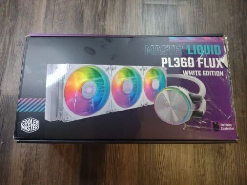 Cooler Master Masterliquid Pl360 Flux White Edition Processor Liquid Cooling Sys