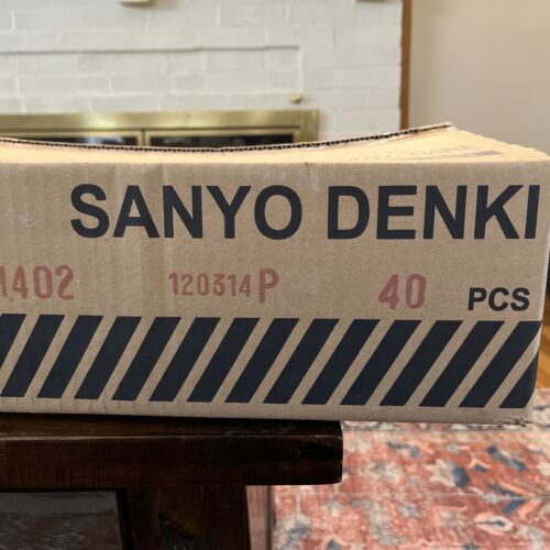 Sanyo Denki  Fan 80X25Mm 12Vdc  Bulk 40 Pieces