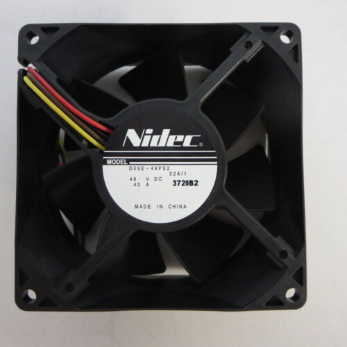 Nidec D09E-48Ps202Ai1 4 Wire/4 Pin Connector; Cooling Fan; 48V .40A Case Of 30