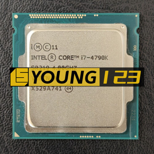 Intel Core I7-4790K Sr219 4.00Ghz 4Cores 88W Lga1150 Cpu Processor