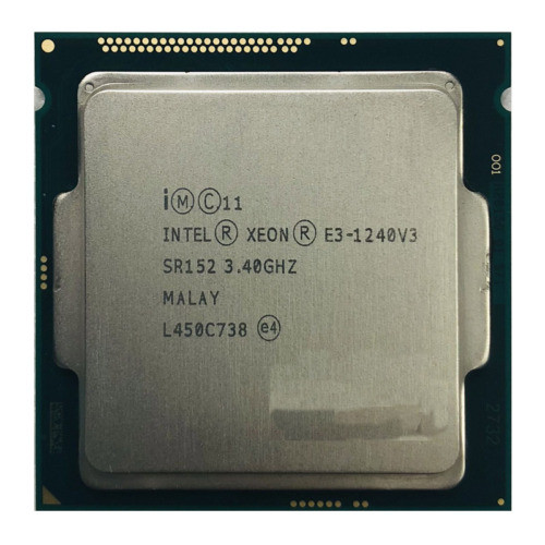 Intel Xeon E3-1240 V3 3.4 Ghz Quad-Core 8-Thread 8M 80W Lga 1150 Cpu Processor