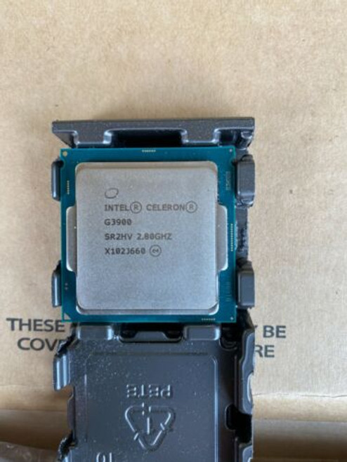 Intel Celeron Dual-Core G3900 2.8 Ghz Cpu Processor Sr2Hv Lga 1151