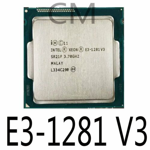 Intel Xeon E3-1281 V3 E3-1281V3 3.7Ghz 4Core Lga1150 8M 82W Cpu Processor