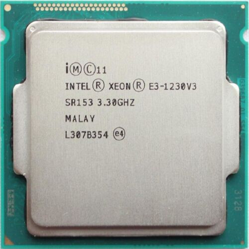 Intel Xeon E3-1230 V3 E3-1231 V3 E3-1240 V3 4 Cores Cpu Lga1150 Processor