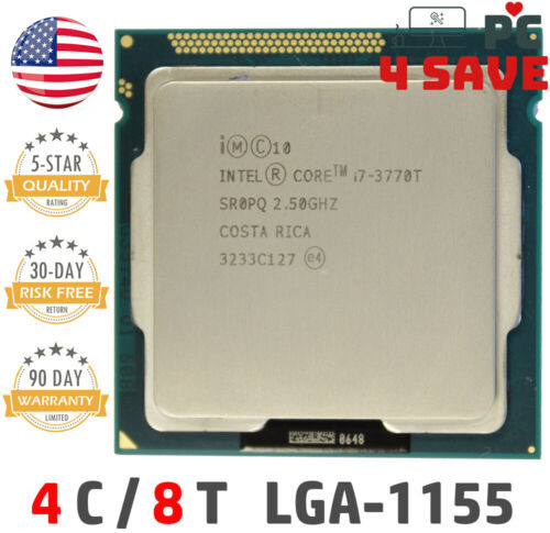Intel Core I7-3770T Sr0Pq 2.50Ghz (Turbo 3.70Ghz) 8M 4-Core Lga-1155 Desktop Cpu