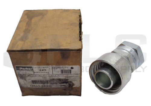 New Parker 10643-24-24 Hydraulic Hose Fitting