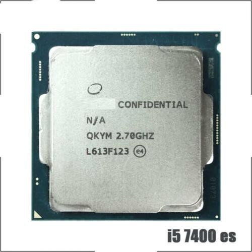 Intel Core I5-7400 Es Qkym 4 Core 4 Threads Hd630 Lga1151 65W Cpu Processors