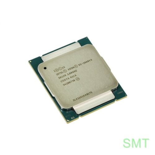 Sr1Xr Intel Xeon E5-2660V3 2.60Ghz 10 Cores 25Mb 9.6 Gt/S 105W
