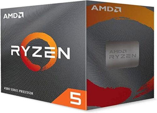 Amd Ryzen 5 4500 6-Core, 12-Thread Cpu Desktop Processor Wraith Stealth Cooler