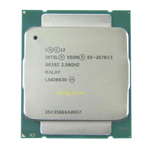 Intel Xeon E5-2673 V3 2676 V3 2678 V3 E5-2683 V3 Lga2011-3 Cpu Processor