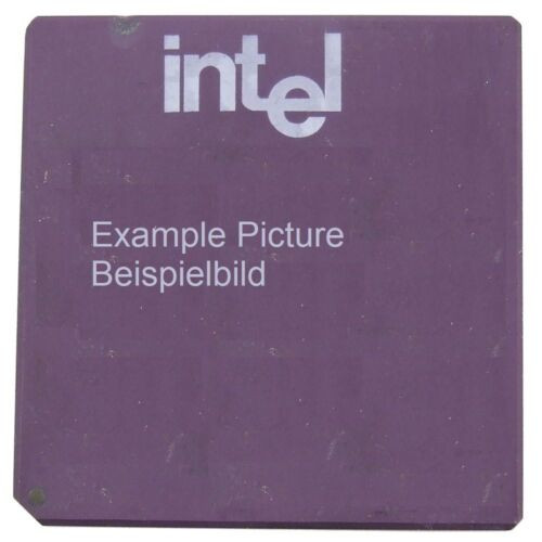 Intel A80376-16 Cpu Pc-Prozessor 16-Bit Vintage Ceramic Chip Processor Retro