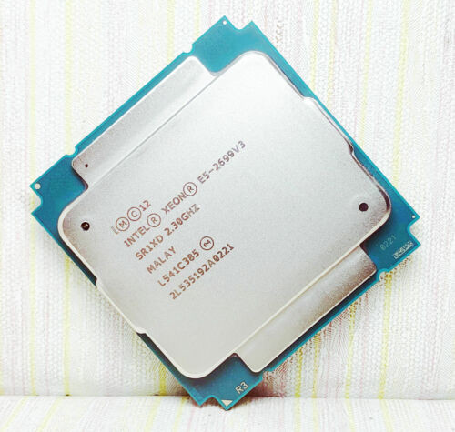 Intel Xeon E5-2699 V3 18 Core 2.3 Ghz 45Mb Sr1Xd Lga 2011-3 A Grade Cpu