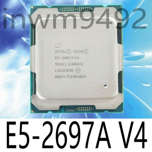 Intel Xeon E5-2697A V4 16-Core 2.60Ghz 40Mb Sr2K1 Lga2011-3 Server Cpu Processor