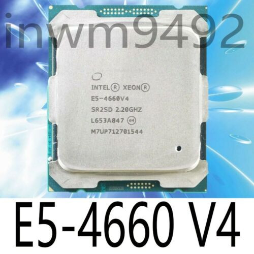 Intel Xeon E5-4660 V4 Sr2Sf 2.20Ghz 16-Core 32-Threads Lga2011-3 Cpu Processor