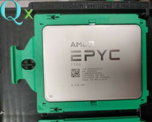 Amd Epyc 7302 Socket Sp3 Cpu Processor 3.0 Ghz 16-Core 100-000000043 Dell Locked