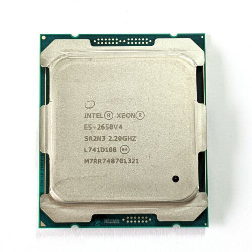 Intel  Xeon E5-2650 V4 2.2Ghz Processor Pn 00Xh076