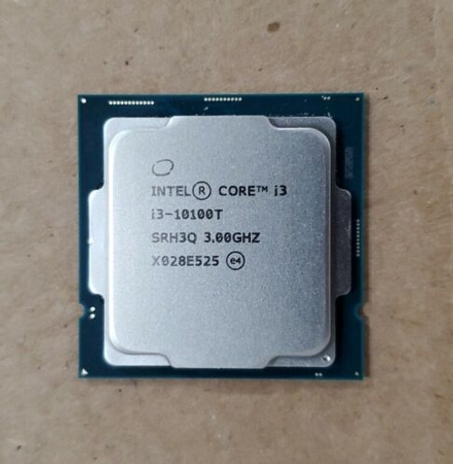 Intel Core I3-10100T Srh3Q 3.0Ghz 10Th Gen Cpu Processor 6Mb Cache 35W 4 Cores