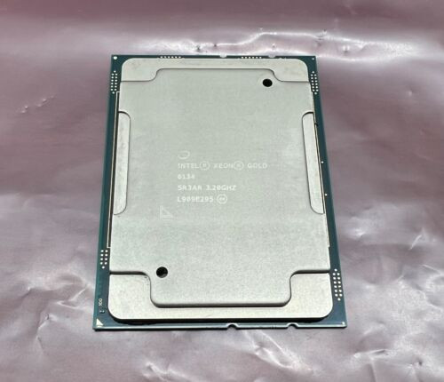 Intel Xeon Gold 6134 Sr3Ar @ 3.20Ghz 8 Core Lga3647 Processor Cpu Qty Avbl