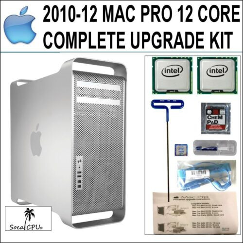 Twelve 12 Core Apple Mac Pro 5,1 Cpu Complete Upgrade Kit To X5690 2010,2012