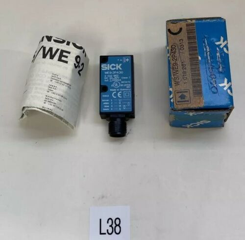 Nib Sick Ws/ We9-2P430 Through-Beam Photoelectric Sensor 1019261 Warranty