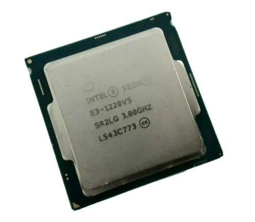 Intel Xeon E3-1220 V5 8M, 3.00 Ghz Cm8066201921804 Sr2Lg New Cpu From Tray