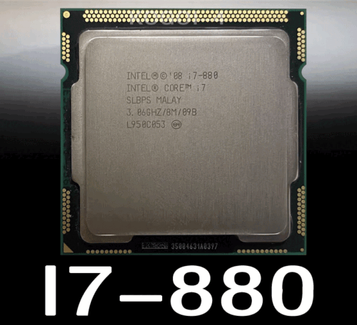 Intel Core I7-880 3.06Ghz 4 Core 8Mb 95W Interface Lga1156 Slbps Cpu Processor