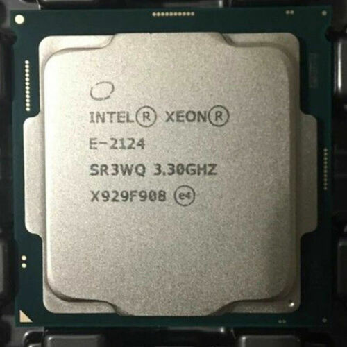 Intel Xeon E-2124 Quad Core 3.3Ghz / 4.3Ghz 8M 71W Lga1151 Cpu Sr3Wq Processor