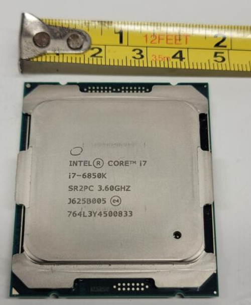 Intel Core I7 I7-6850K Sr2Pc 3.60Ghz 6-Core Lga-2011-3 Processor Cpu